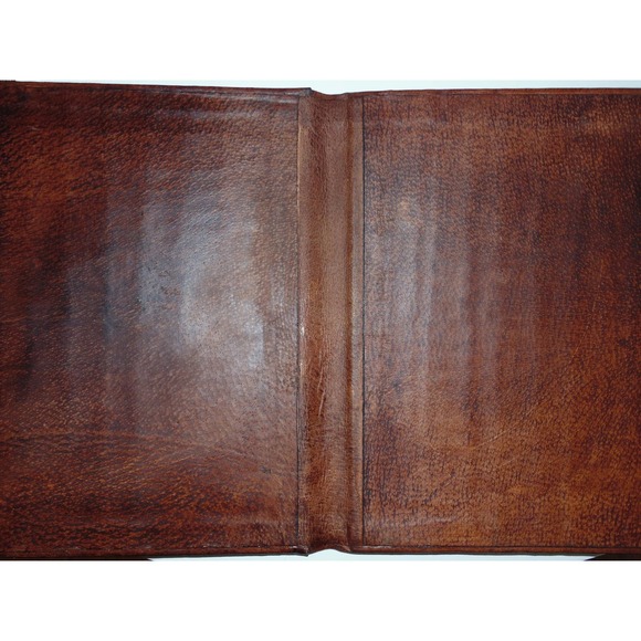 Vintage Leather Bulgarian Communist Party БКП NoteBook Hard Cover Journal Folder - Picture 6 of 10